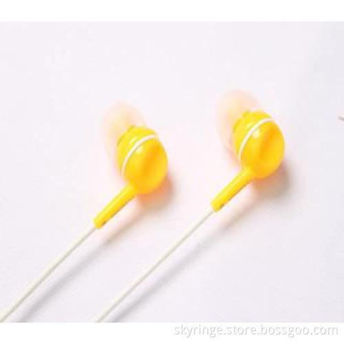 Color cable earphones with microphone for samsung